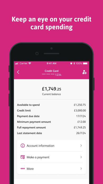 App screenshot