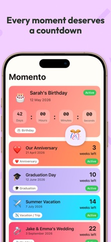 Momento - Countdown Days Screenshot 1 of 7