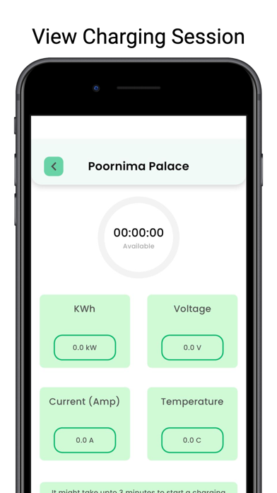 Tecell EV Charging Screenshot