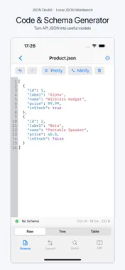 JSON DevKit Editor screenshot 6