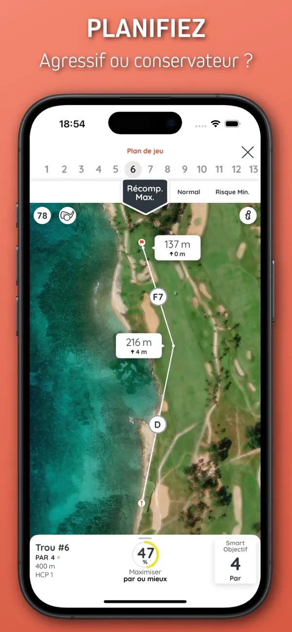 Screenshot #2 pour Golf GPS - Hello Birdie