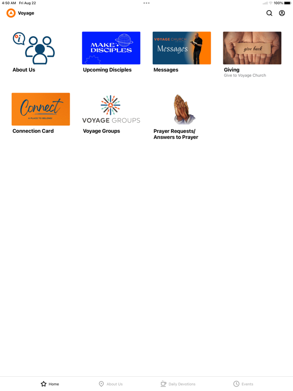 Screenshot #4 pour Voyage Church