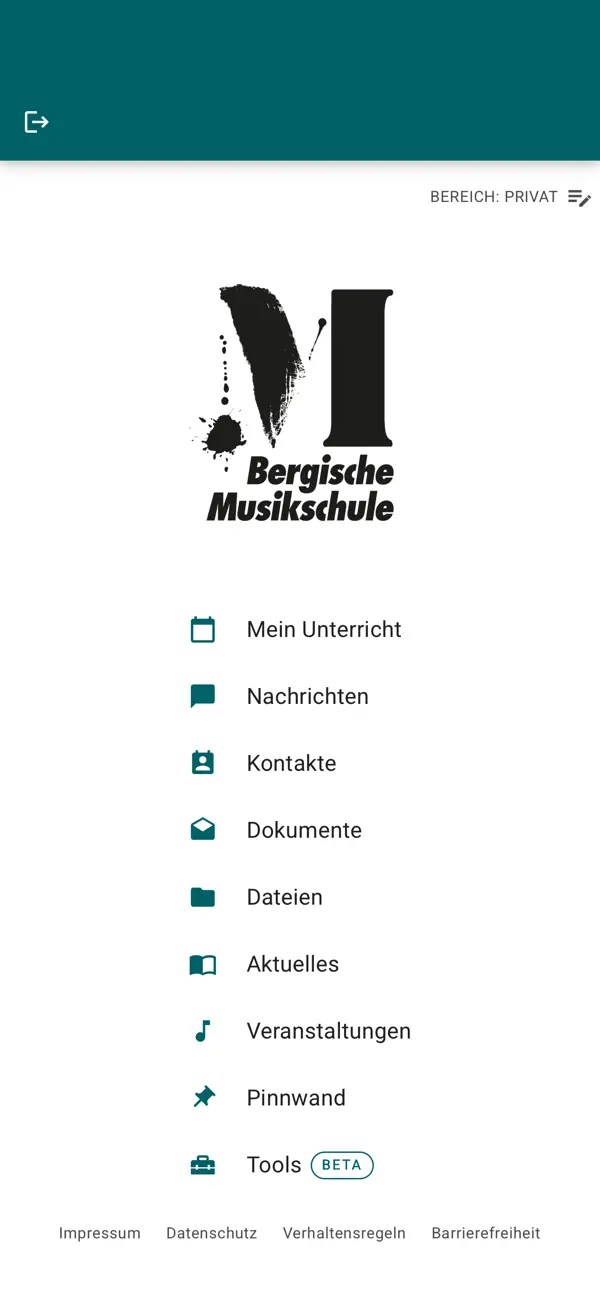 Screenshot #1 pour Bergische Musikschule