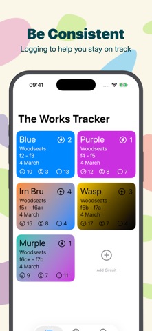 The Works Tracker screenshot