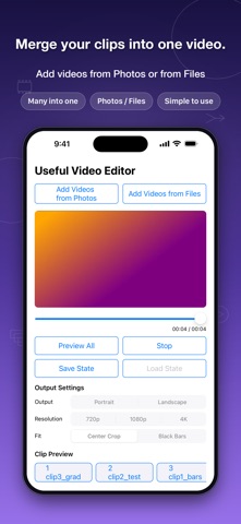 Useful Video Editor Screenshot 1 of 5