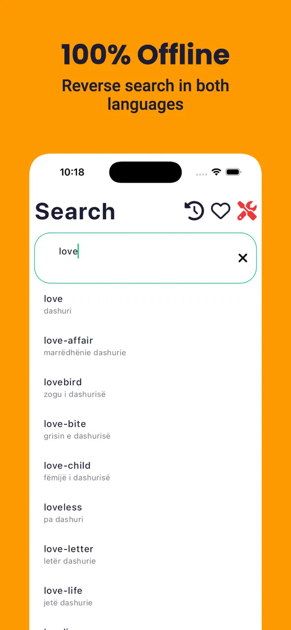 Screenshot #2 pour Albanian Dictionary - Dict Box