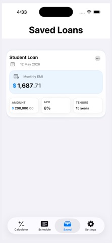 Amortization Calculator EMI Screenshot 4 of 10