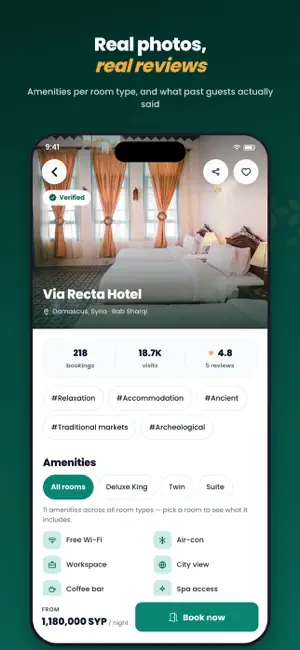 Rahal: Hotels & Trips Syria screenshot 3