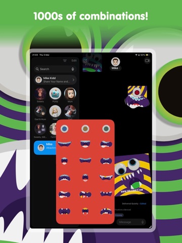 Googly Eye Monster Ibbleobble iPad screenshot