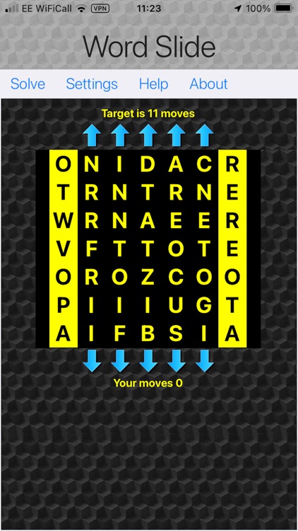 Super Simple Word Slider