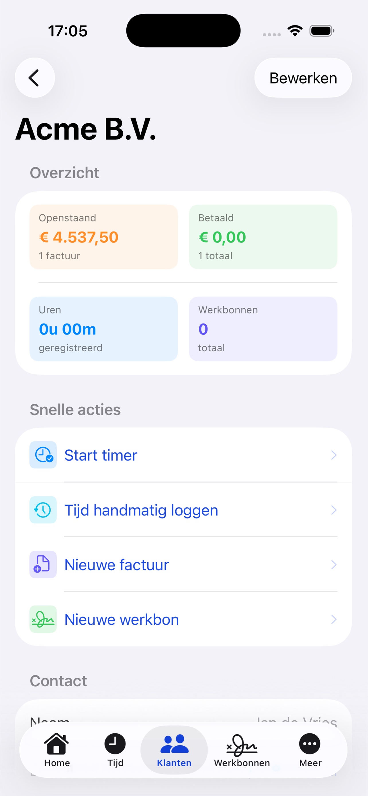 Screenshot 1 of Klusboek