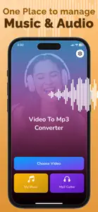 Video to MP3 - Video to Audio screenshot #2 for iPhone