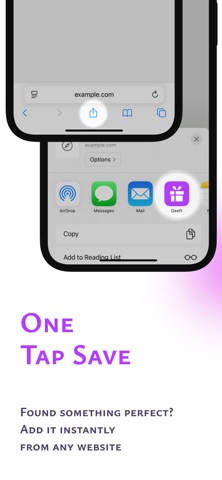 Geeft — Gift Ideas & Groups screenshot