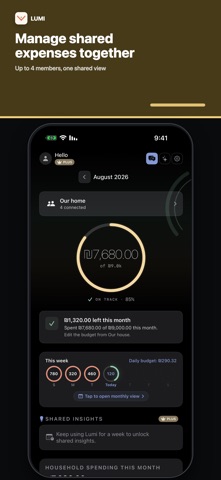 Lumi - Smart Expense Tracker Screenshot 4 of 6