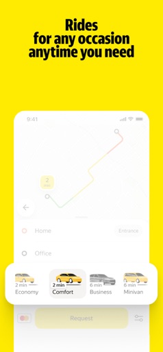 Yandex Go: Taxi Food Delivery screenshot 6