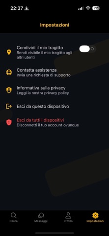 TaxiShareApp Screenshot 9 of 10