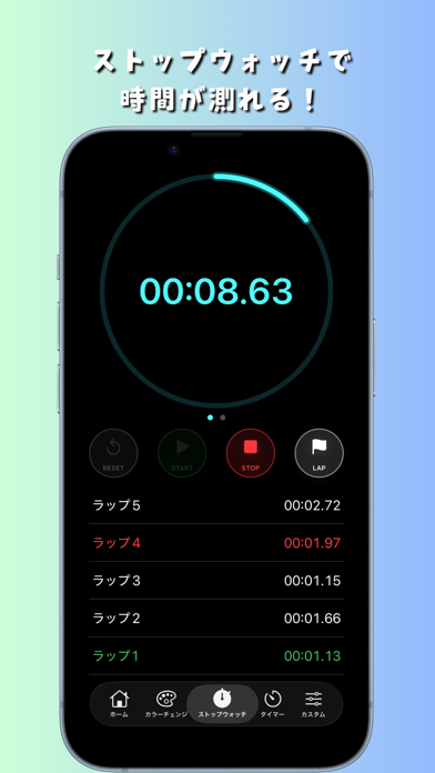Screenshot #3 pour デジタルシンプル時計