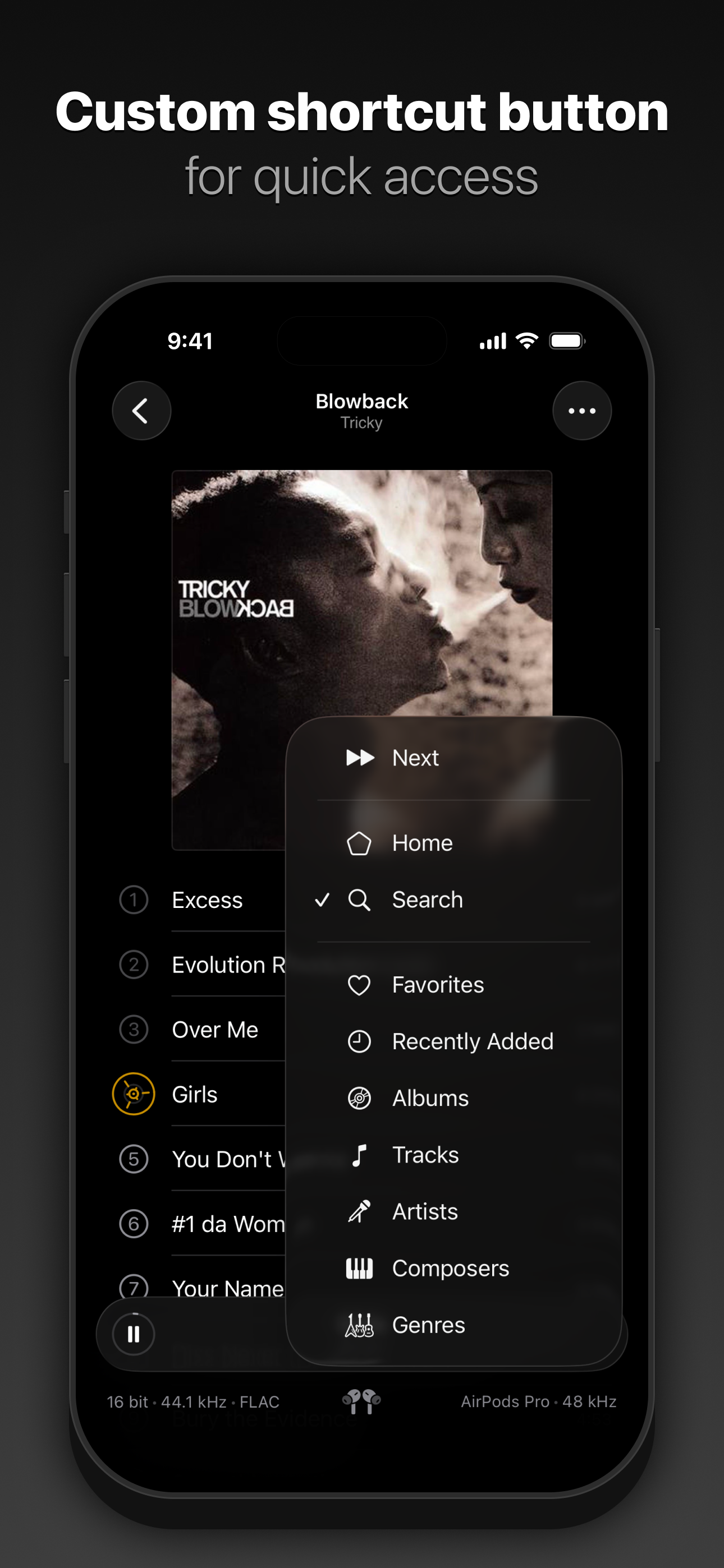 Pentaton: HiFi Offline Music screenshot 10