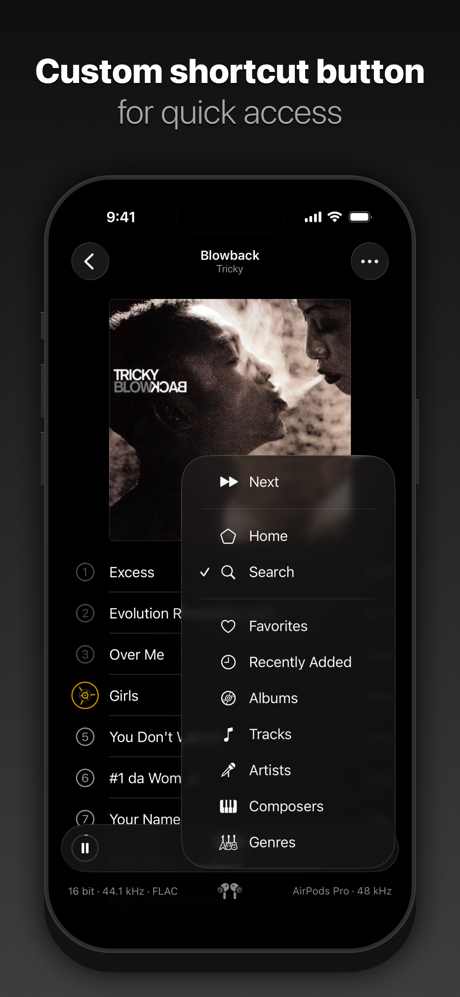 Pentaton: HiFi Offline Music screenshot 10