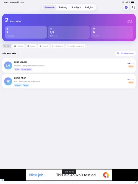 HeyYou — iPad Screenshot 1