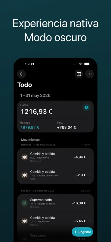 SimpleSpend: Control de gastos screenshot 8 of 8