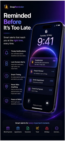 SnapReminder: AI Voice & Scan screenshot