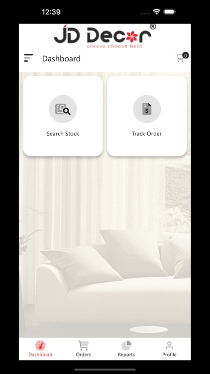 JD Decor Customer App