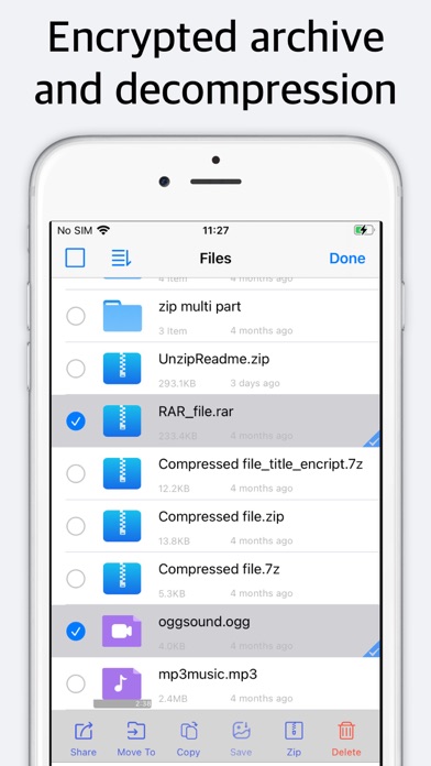 Unzip - zip file opener screenshot 2