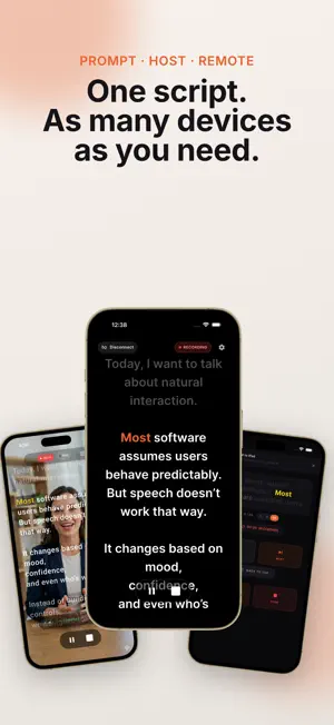 VoiceSync AI Teleprompter screenshot 2
