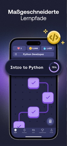 Python Programmieren: Mimo iPhone screenshot 4