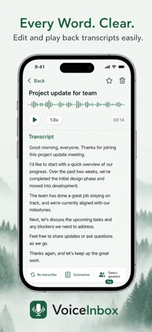 Voice Inbox: Voice Notes screenshot