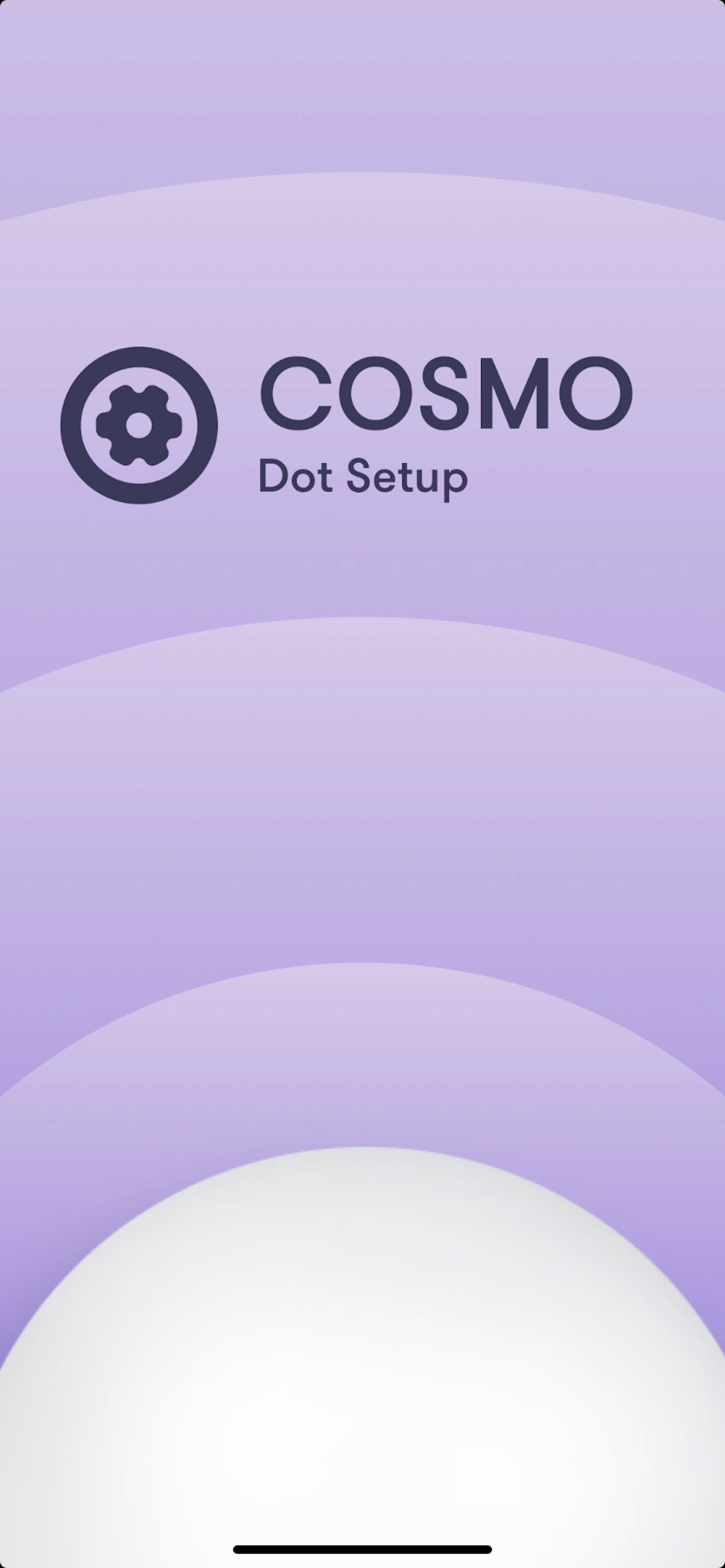 Cosmo Dot Setup