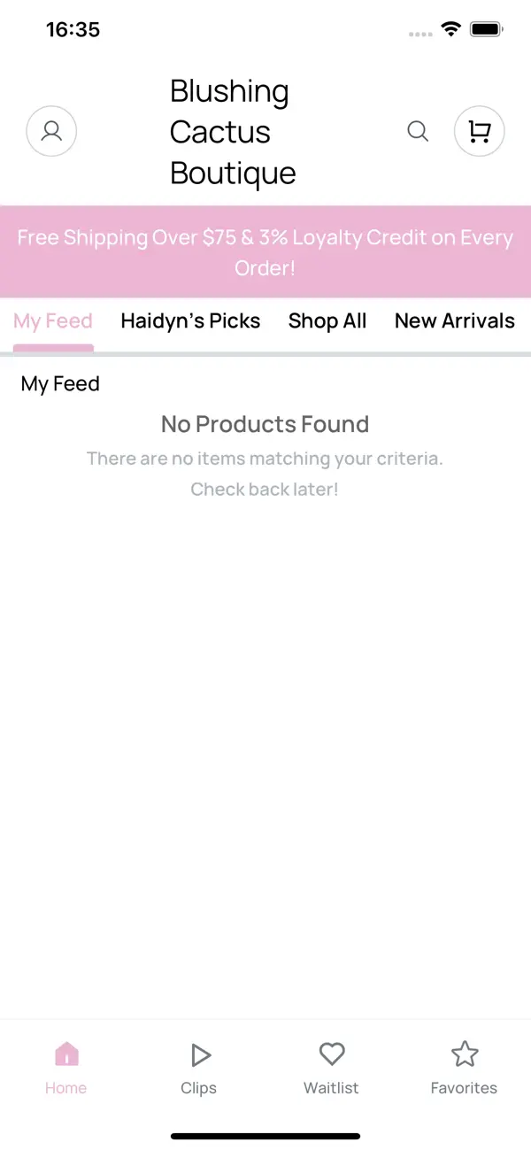 Screenshot #2 pour Blushing Cactus Boutique