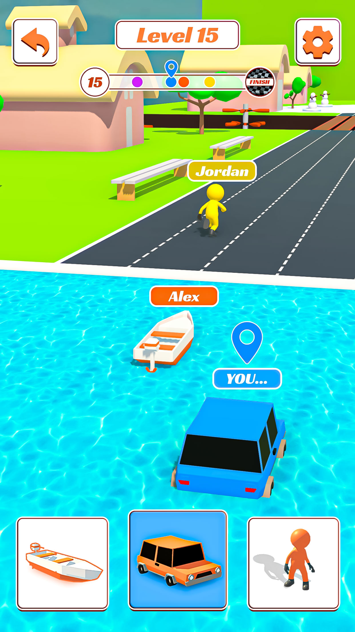 Shape Shift Transformation 3D