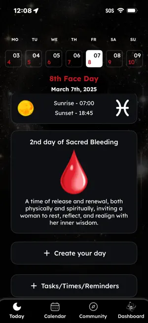 Lightbody: 13 Moon Calendar screenshot 2