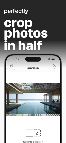 PerfectCrop: Image Splitter iPhone screenshot