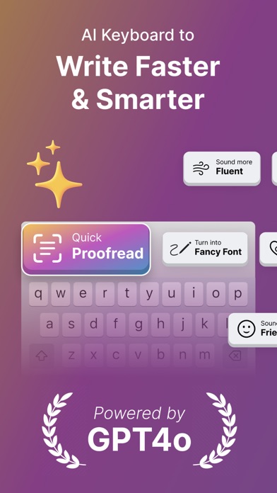 Smart Keys: AI Writing Tools Screenshot
