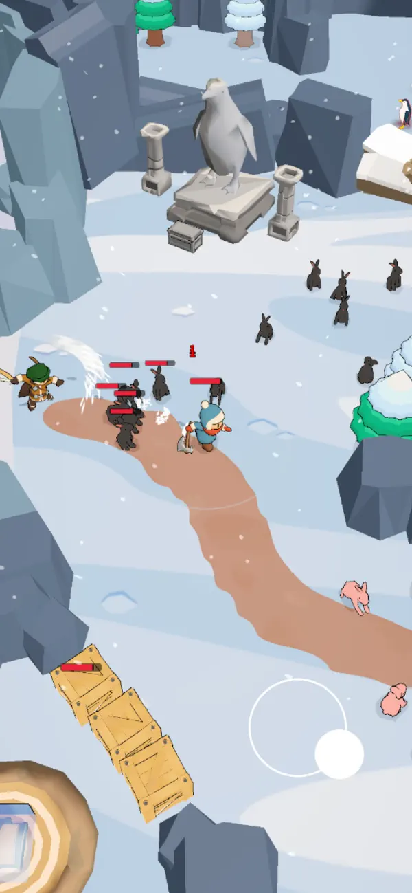 Frozia: Eternal Frontier iOS Mod IPA screenshot 2 - iOS game interface