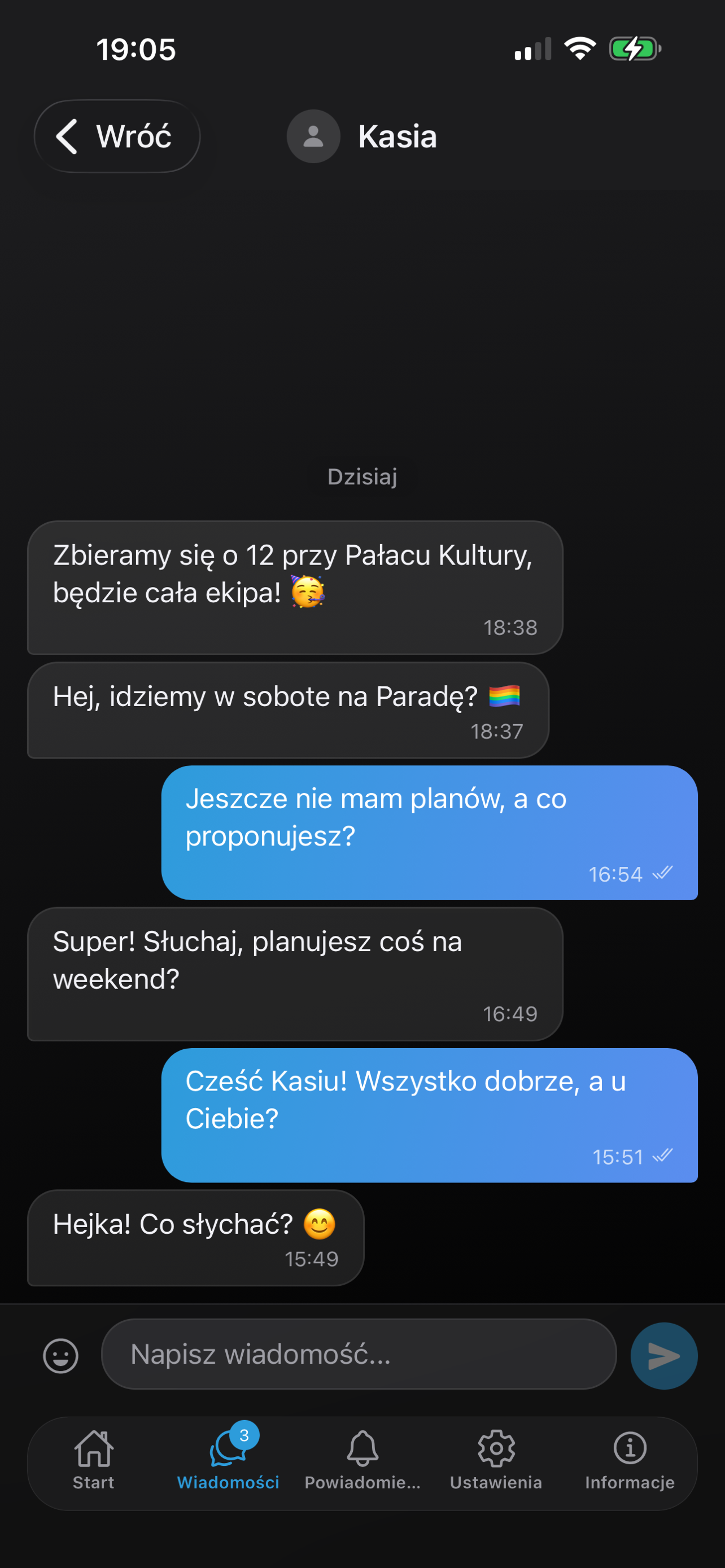 Queer.pl Communicator