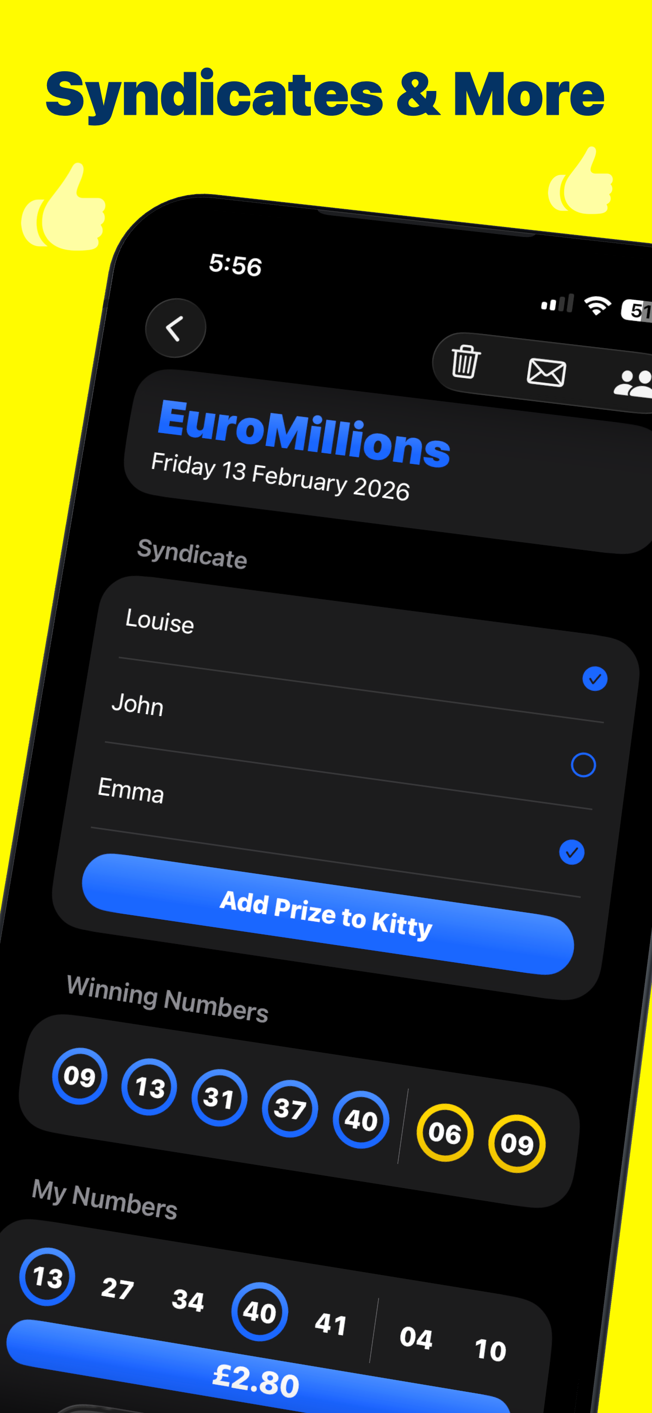Lotto Lens UK National Lottery screenshot 9