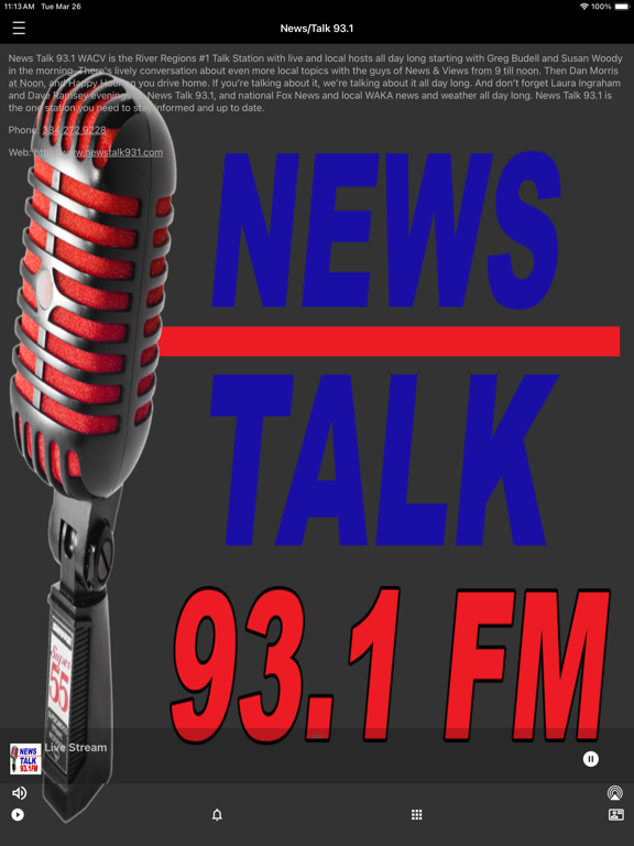 Screenshot #6 pour News Talk 93.1