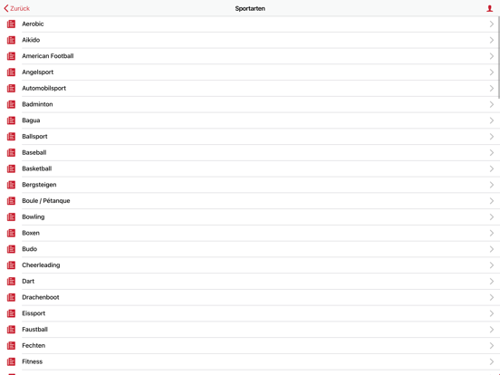 Sportstadt Mainz iPad screenshot