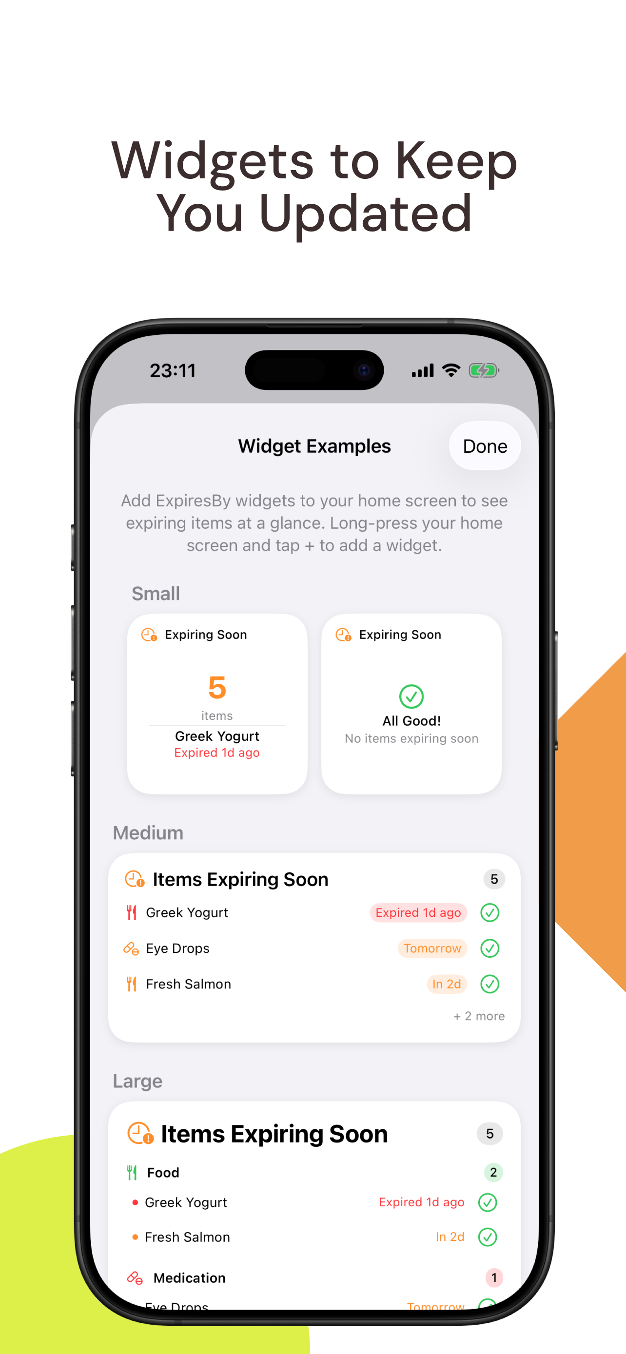 Expiry Date Tracker: ExpiresBy