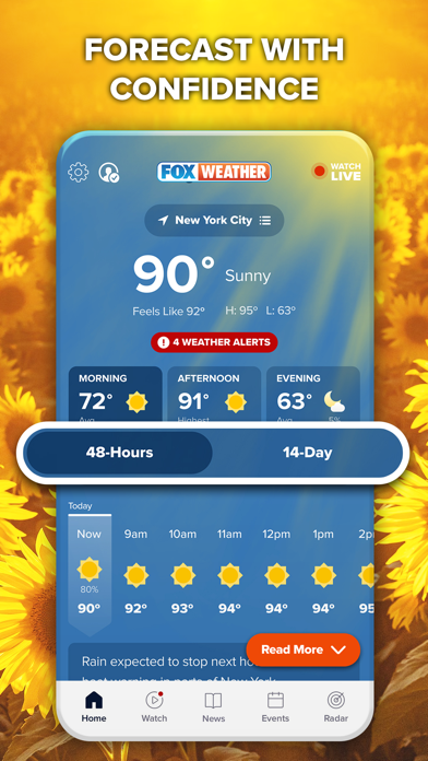 Screenshot #6 for FOX Weather: Daily Forecasts
