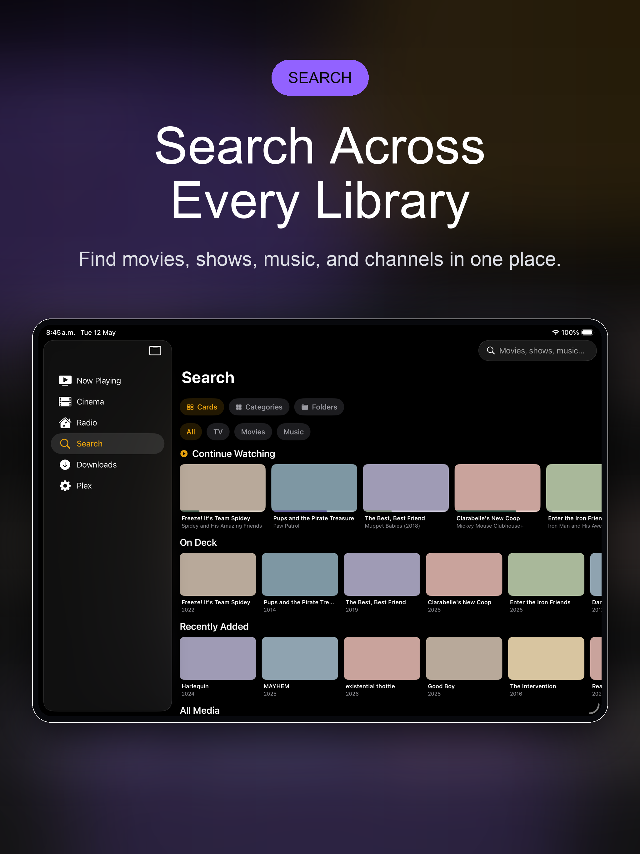AirTV: Plex + Jellyfin + IPTV screenshot 10