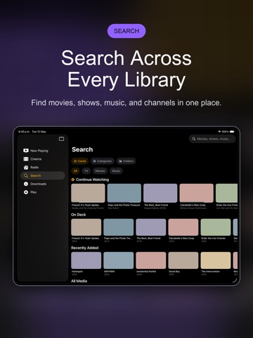 AirTV: Plex + Jellyfin + IPTV Screenshot 5