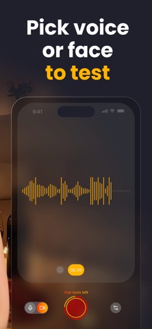 Lie Detector: Use Voice Test Screenshot 2 of 5