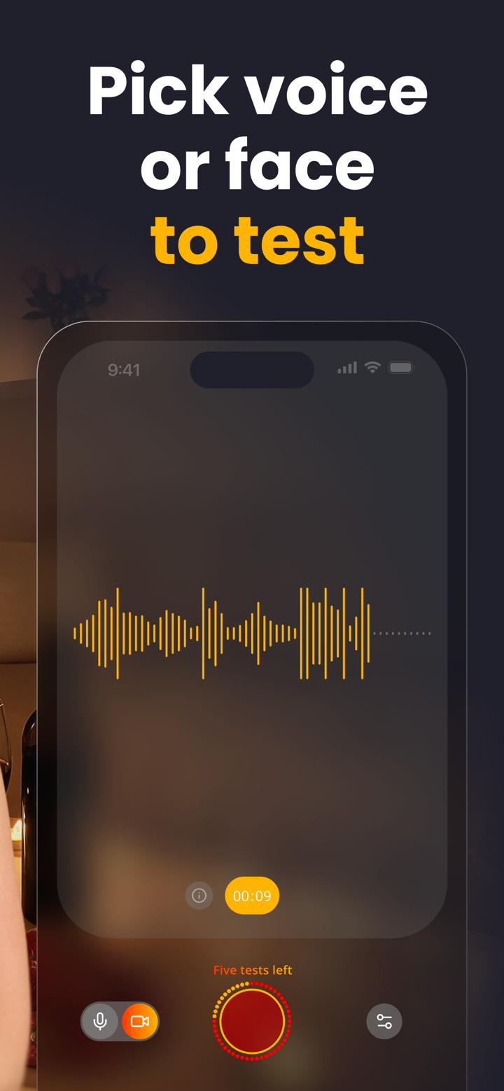 Detecteur de Mensonge App screenshot 2