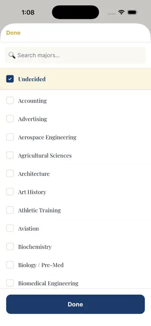 The Quad - College Finder screenshot 2