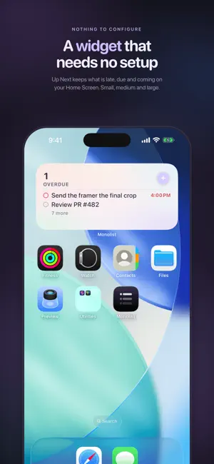 Monolist: To Do List & Tasks screenshot 4